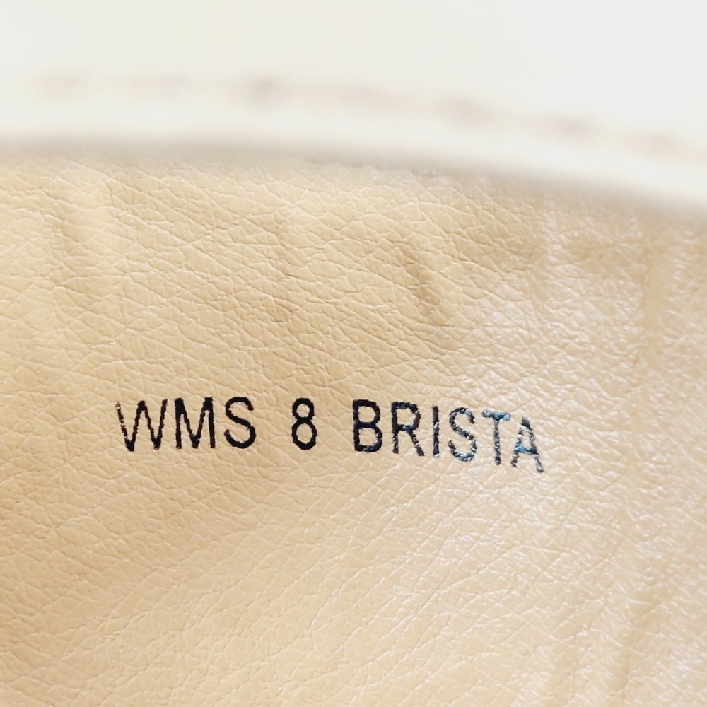 NEW DV Dolce Vita Brista Tan Cream Leather Block Heel Sandals M649 - Picture 11 of 13
